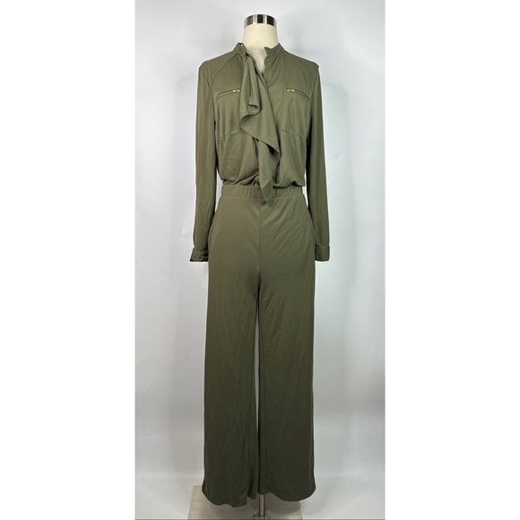 Chicos Ruffled Utility Jumpsuit - Picture 2 of 15